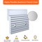 2 inch French Cleat Picture Hanger, Aluminum Mirror Hanging Kit with Hardware, Ideal for Artwork, Whiteboard, Cabinet, Holds 30 lbs. per Pair, 2 Pairs